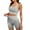 White, variant on BLTIBY Shapewear Workout Sets for Women Two Piece Outfits Seamless Tummy Control High Waisted Biker Shorts Sports Bra Gym Yoga Activewear Red Free Size