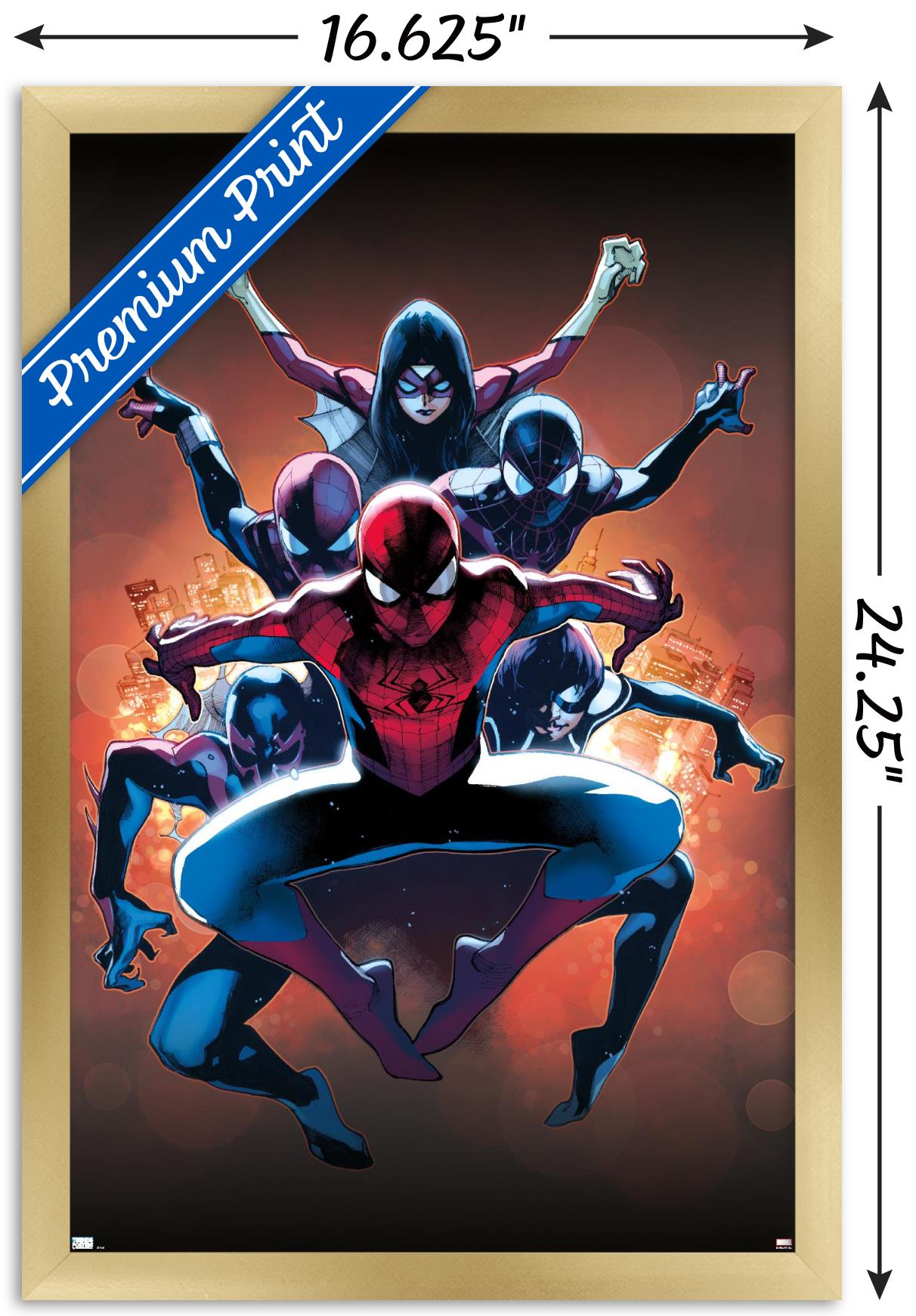 Marvel Comics - Spider-Man - The Amazing Spider-Man #9 Wall Poster, 14.725" x 22.375", Framed