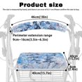 thumbnail image 6 of HELLHERO Butterfly Musical Note Pattern Design Soft Rollator Walker Seat and Backrest Covers Outdoor for Men, Removable Protection Fleece Fabric Rollator Walker Seat Back Cover, 6 of 10