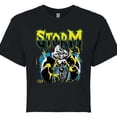 thumbnail image 3 of Marvel X-Men - Storm Metal - Juniors Cropped Graphic T-Shirt, 3 of 5