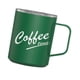 thumbnail image 4 of Taza de café aislada para acampar, viajar, picnic, beber al aire libre con asa y Verde, 4 of 9