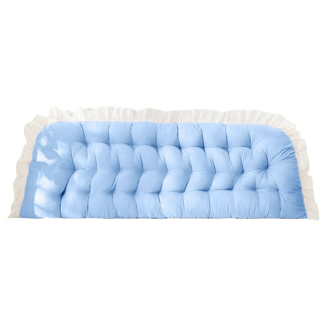 BKER Soft Comfortable Reading Pillow For Bed And Couch Support Backrest Cushion With Rectangular Shape Ideal For Dorm Room And Living Room 90x50cm
