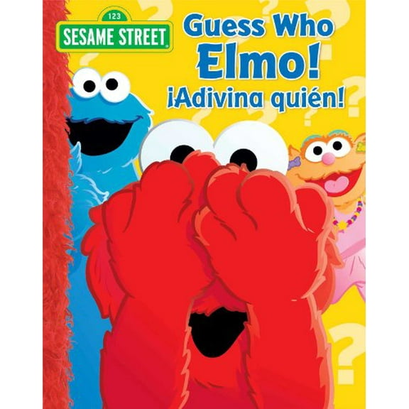 Pre-Owned Sesame Street Guess Who, Elmo!/√Ç¬°adivina Qui√É¬©n! Paperback