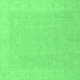 thumbnail image 1 of Ahgly Company Indoor Square Abstract Emerald Green Modern Area Rugs, 8' Square, 1 of 4