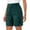 Green, variant on Sngxgn Womens Casual Shorts Comfy Elastic Waist Pocket Shorts Pants(Beige,L)