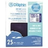 Blue Dolphin Wet & Dry Silicon Carbide Sanding Paper, 9 In.X 11 In., 120 Grit, 25 Pack