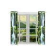 thumbnail image 3 of CADecor Fantasy Waterfall Window Curtain Window Treatments Kitchen Curtains 26x39 inches, 2 Pieces, 3 of 3