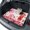 Pink, variant on Farmhouse Car Trunk Mat, Rustic Red Barn Tractor Collie Wildflowers Country Universal Cargo Liner Trunk Protection Floor Mats Vehicle Interior Accessories For Car SUV 29"x39"