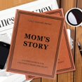 thumbnail image 4 of Guided Journal YOELOVE Mom's Story Tapa dura de piel, 4 of 7