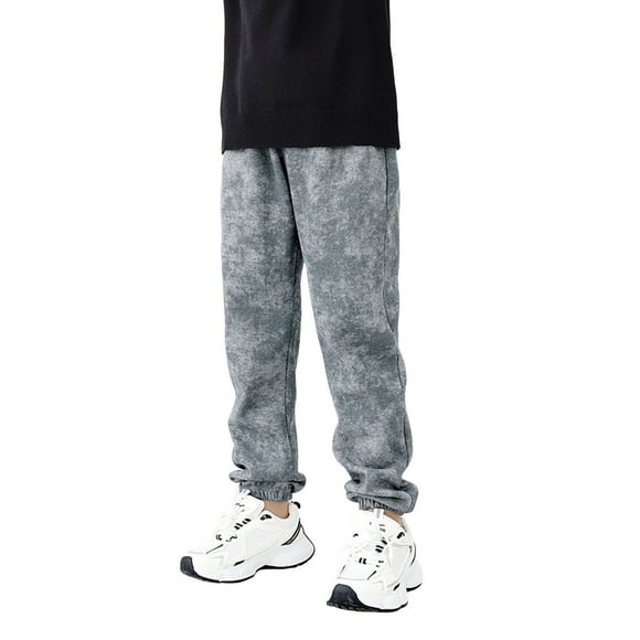 Zhuashum Baseball Pants Youth Boys 6-7 Years Autumn Style Leggings Pants Sports Elastic Children'S Slim Leg Jeans Comfortable Playsuit Grey