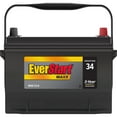 EverStart Maxx Lead Acid Automotive Battery, Group Size 34 12 Volt, 800