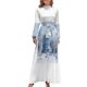 thumbnail image 1 of Vestido largo Winter-Schnee-Mumin-Welt Vestido de verano de mujer 2024 Vestidos para eventos especiales, 1 of 4