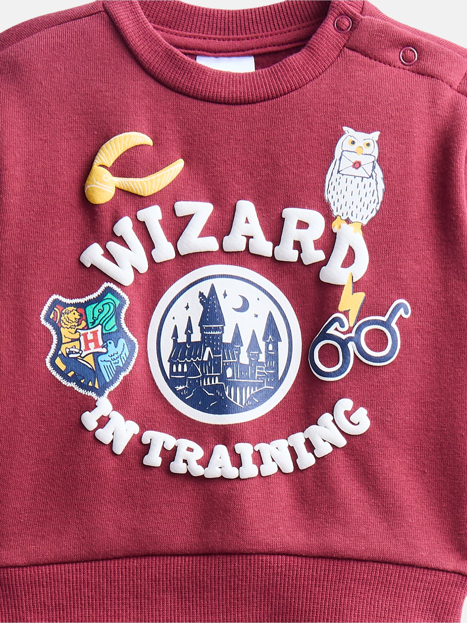 Harry Potter Baby Boys Fleece Sweatshirt and Pants Set, 2 Piece, Sizes 0/3M-24M
