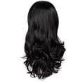 thumbnail image 3 of Clearance 2024!Human Hair Wig Wig Natural Heat Density Synthetic Women's Outdoor High Hair Body Wave wig Headband Wigs, 3 of 5