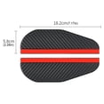 thumbnail image 4 of 2uds. 2 uds espejo retrovisor del coche cubierta de lluvia visera de sol accesorios exteriores de fibra de carbono, 4 of 5