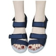 thumbnail image 3 of kamemir Dress Sandals for Women Women's Low Wedges Sandal(Blue,8), 3 of 6
