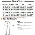 thumbnail image 2 of Buigttklop Pants for Women Womens Print Sweatpants Loose Lounge Trousers with Pockets High Waist Pants, 2 of 3