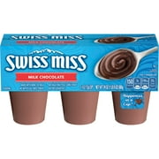 Swiss Miss Creamy Milk Chocolate Pudding Cups, 4 oz. 6-Count