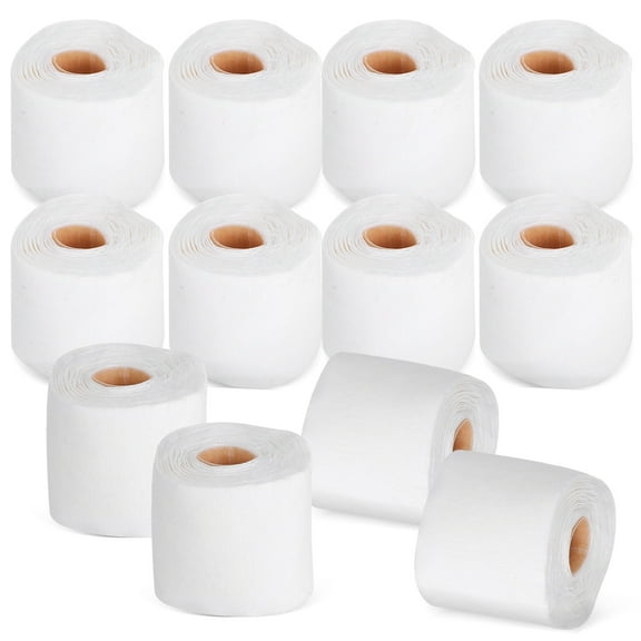 SEWOART 2Set of Mini Tissue Roll Miniature Toilet Tissue Pack White Paper for Micro Landscaping Prop