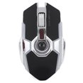 thumbnail image 4 of Ratón inalámbrico para juegos, portátil, 2,4 GHz, 1600DPI, silencioso, USB, óptico, para ordenador portátil, ordenador de escritorio, 4 of 8