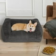 thumbnail image 4 of Lovupet Foam Dog Couch, 40 Inches Length Fabric Dog Sofa for Small Medium Dogs, Indoor Pet Couch, 4 of 7