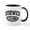 White/Black Inside, variant on CafePress - Bushwick Brooklyn Mug - 11 oz Ceramic Mug - Novelty Coffee Tea Cup