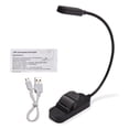 thumbnail image 2 of Lampe de Lecture à Clipser Rechargeable USB 8 LEDs Lampe LED Protection des Yeux Veilleuse, 2 of 8