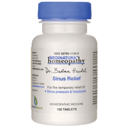 MediNatura Sinus Relief 100 Tabs (Best Sinus Relief Products)