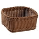 thumbnail image 1 of Cesta de almacenamiento organizadora de plástico tejida para frutas, bandeja decorativa para baño Medio, 1 of 9