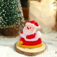 thumbnail image 6 of Hometravel Santa Claus Snow Scene, Christmas Themed Display Ornament, Festive Winter Village Setup for Tabletop, Mantel, Holiday Decor, 6 of 6