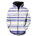 thumbnail image 1 of Sudadera con capucha y cremallera con estampado 3D de humo colorido para hombre y mujer, divertida, de moda urbana, informal, deportiva, de gran tamaño., 1 of 6