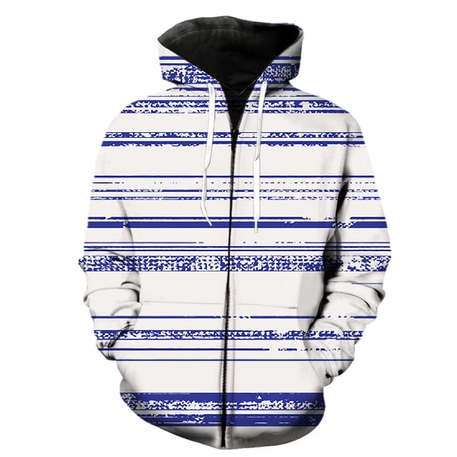 Sudadera con capucha y cremallera con estampado 3D de humo colorido para hombre y mujer, divertida, de moda urbana, informal, deportiva, de gran tamaño.
