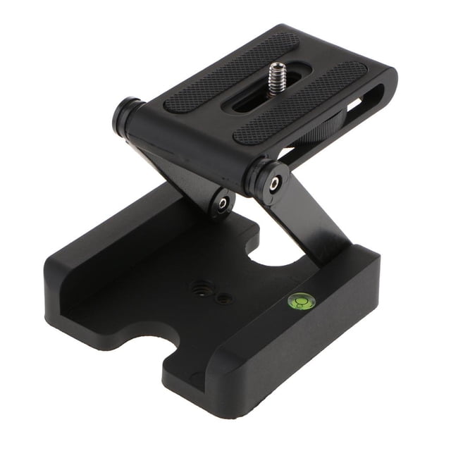 Cabezal De Trípode De ángulo Múltiple Placa De Liberación Rápida Soporte De Cámara Digital Inclinación Vertical Y Horizontal 1/4 "3/8" Sunnimix cabezal de trípode de cámara tipo z