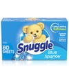 Snuggle Fabric Softener Dryer Sheets Blue Sparkle 80 Count
