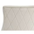 thumbnail image 7 of Sunpan Florence 18.5" Transitional Fabric Dining Chair in Cream (Set of 2), 7 of 7