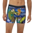 thumbnail image 2 of Lsque Scooby-Doo Pattern Men's Performance Stretch Underwear, Athletic Long Leg Briefs，Moisture-Wicking-XX-Large, 2 of 6