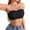 A-Black777, variant on Jamsmile Women Strapless Bras Seamless Ice Silk Push Up Backless Bandeau Bra Non Slip Wireless Supportive Padded Tube Bras