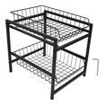 thumbnail image 2 of Cajón del gabinete, gabinete de almacenamiento de cocina de 2 capas, organizador, estante de cocina, tecnología de vanguardia, 2 of 9