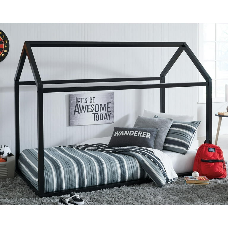 Signature Design by Ashley Contemporary Flannibrook Twin House Bed