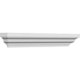 thumbnail image 3 of Ekena Millwork 130" Bottom Width x 136" Top Width x 4 1/2"H x 1/2"P Classic Crosshead, 3 of 24