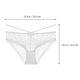 thumbnail image 2 of Tangas con tiras de encaje para mujer, lencería Sexy con tiras cruzadas, Tanga, ropa interior HOMEMAXS MX13562672, 2 of 6