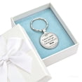 thumbnail image 6 of Personalized Keychain for Women Men - Custom Engraved Gift for Birthday Christmas Anniversary, Durable Stainless Steel Key Ring for Keys Backpacks Purses, 6 of 8