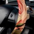 thumbnail image 5 of Rose 14.5 Inch Printing PVC Leather Car Wheel Cover Auto Accessories, 5 of 6