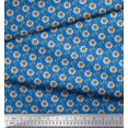 thumbnail image 3 of Soimoi Cotton Cambric Fabric Artistic Floral Decor Fabric Printed Yard 56 Inch Wide, 3 of 3