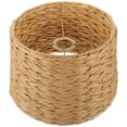 thumbnail image 1 of 1Set Rustic Lamp Shades in Light Brown Paper for Table Lamps 11.8X11.8X7.5in, 1 of 9