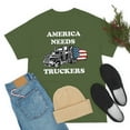 thumbnail image 4 of America Needs Truckers, Truck Drivers gift T-shirt, 4 of 5