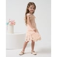 thumbnail image 4 of 4T Baby Girls Dress 5T Girls Sleeveless Dress Toddler Girls Summer Dress Ruffle Solid Color Dress Apricot, 4 of 10
