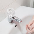 thumbnail image 2 of Faucet Handle Replacement for Shower Transparent Shower Faucet Knob Handle Clear Acrylic Shower Handle Valve Single Handle Tub Shower Lever Handle Shower Control Valve, 2 of 5