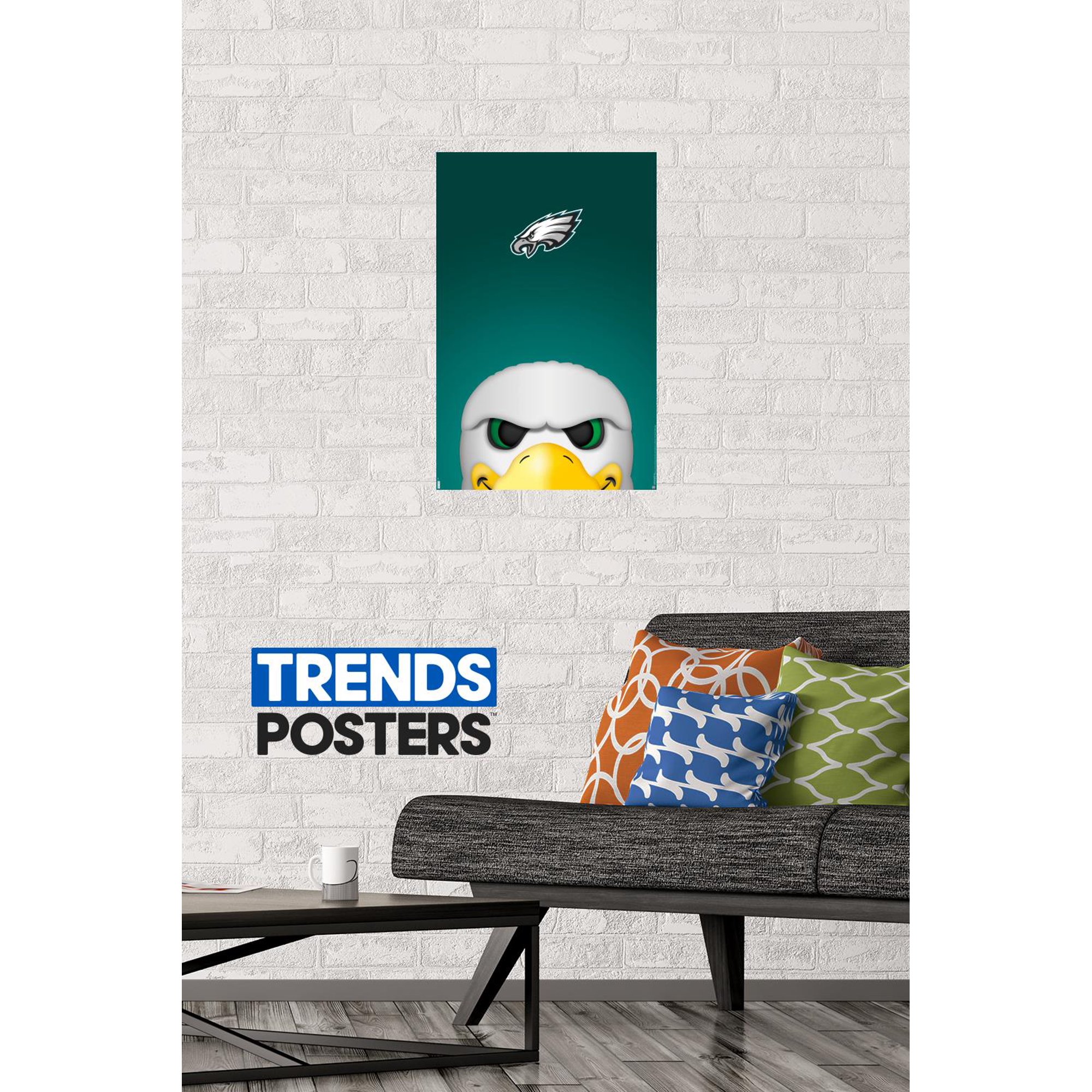 Shop Trends NFL Philadelphia Eagles - S. Preston Mascot Swoop 20 Wall Poster