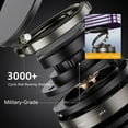 thumbnail image 6 of Vacuum Magnetic Car Phone Mount - 360 °   Rotatable, Dual-Axis Adjustable Suction Cup Holder for Dashboard/Windshield/Surface, 6 of 10